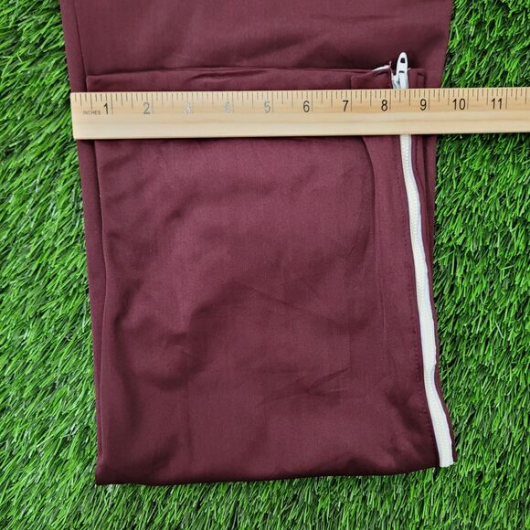 Vintage 50s Champion Track Pants XS/S Maroon Embroidered - Picture 12 of 16